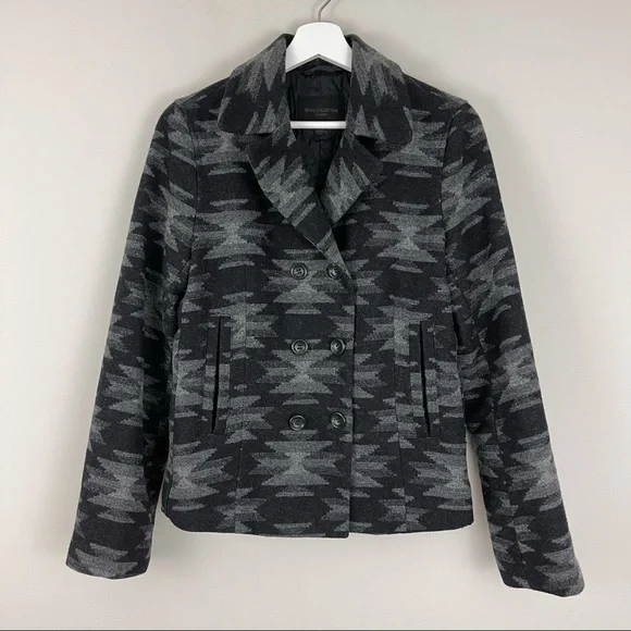 Uniqlo | Jackets & Coats | Uniqlo Wool Collection Aztec Tribal